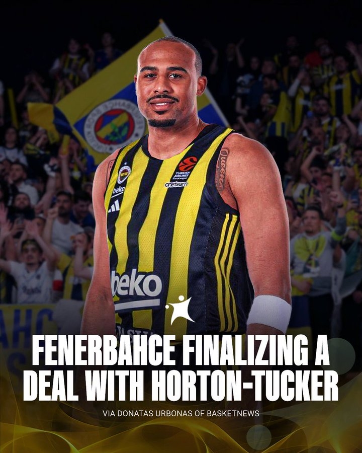 反籃王子24歲就告別NBA？名記：霍頓-塔克正在和費內巴切敲定合同