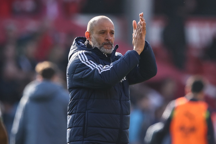 記者：努諾將執教本輪西漢姆對埃弗頓比賽，今日就會首次帶隊訓練