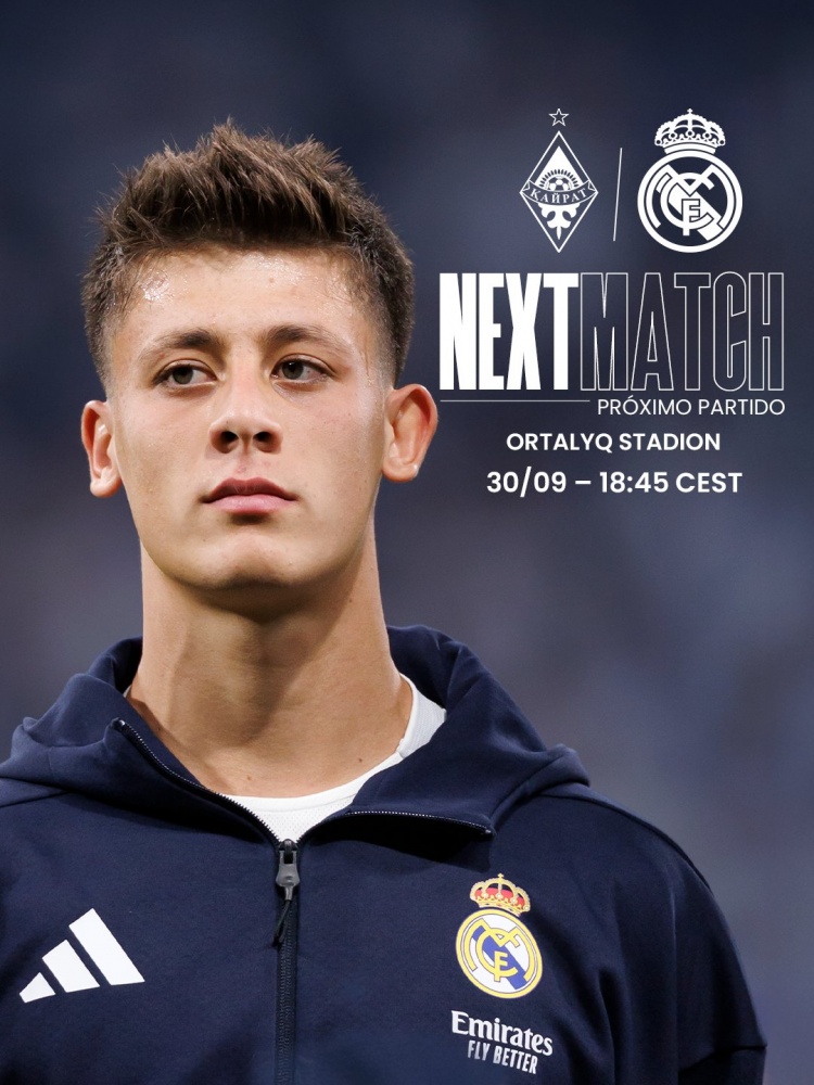 皇馬官方曬遠征阿拉木圖凱拉特海報：居勒爾單人出鏡