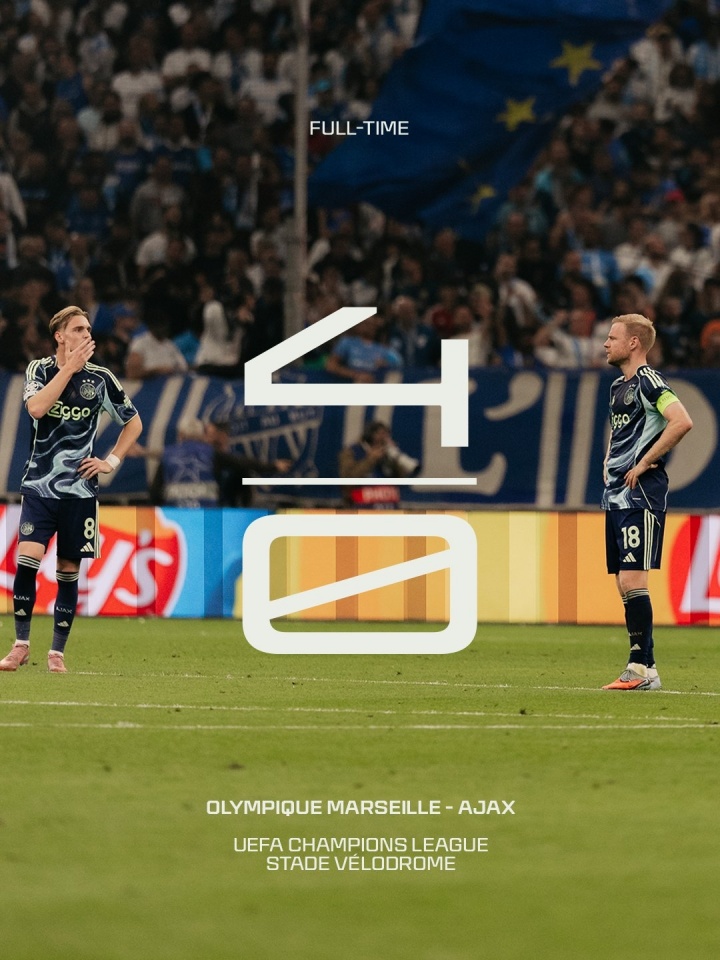 4球慘敗！阿賈克斯荷甲7輪不敗排第3，但歐冠0進(jìn)球兩連敗排名倒2