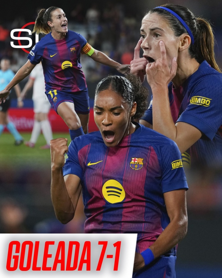 7-1大勝拜仁女足！巴薩女足主帥：沒想到這么大比分，我非常高興